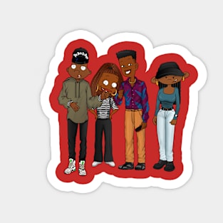 Poetic crew Sticker